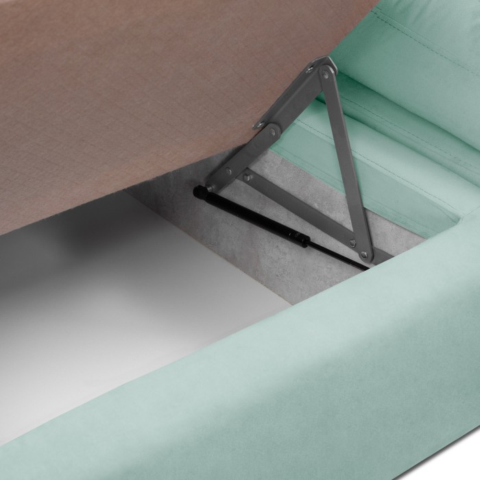 Мягкий угол «Борнео» П-образный (Мятный)