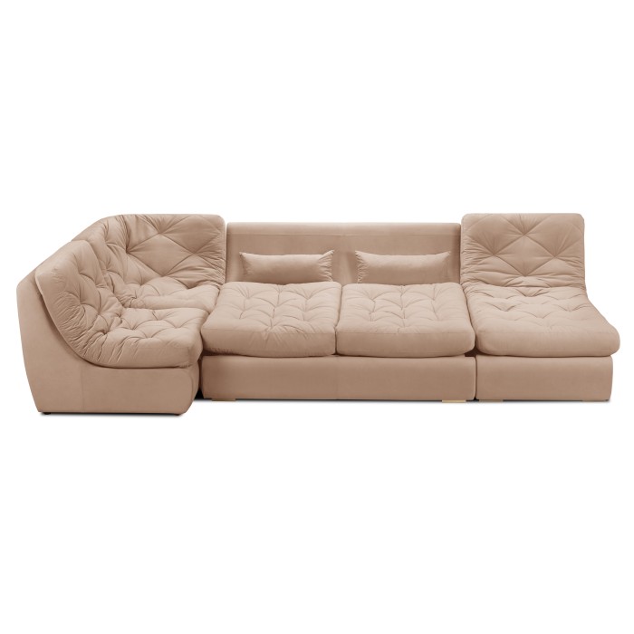 Мягкий угол «Борнео» П-образный (Бежевый)