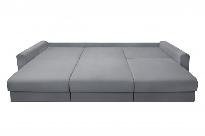 Диван-кровать «Мэдисон» 3-х секц ПБ (Серый)