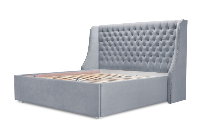 Кровать «Пандора» (Светло-серый)
