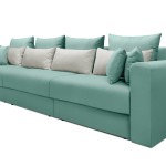 Диван-кровать «Мэдисон» 3-х секц ПБ (Аквамариновый)