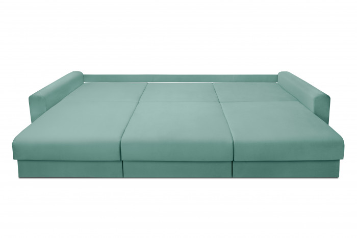 Диван-кровать «Мэдисон» 3-х секц ПБ (Аквамариновый)