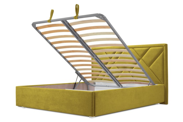 Кровать «Сидней» (Горчичный)