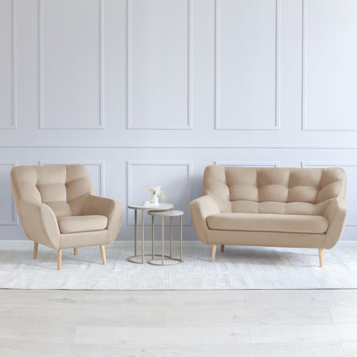 Кресло отдыха «Гранд» (Кремовый)