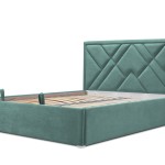 Кровать «Сидней» (Аквамариновый)