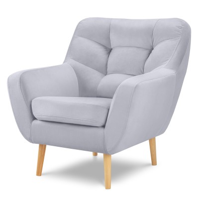 Кресло отдыха «Гранд» (Светло-серый)