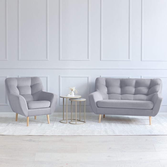 Кресло отдыха «Гранд» (Светло-серый)