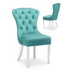 Стул «Милано» без декора (Аквамариновый)
