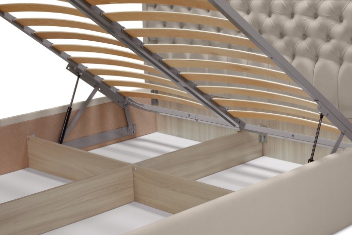 Кровать «Флоренция» (Кремовый)