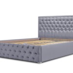 Кровать «Флоренция» (Светло-серый)