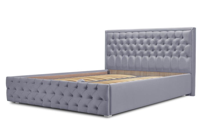 Кровать «Флоренция» (Светло-серый)