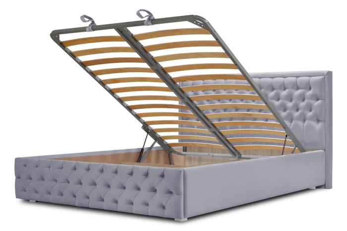 Кровать «Флоренция» (Светло-серый)