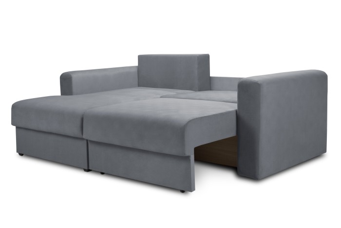 Мягкий угол «Мэдисон» левый (Серый)