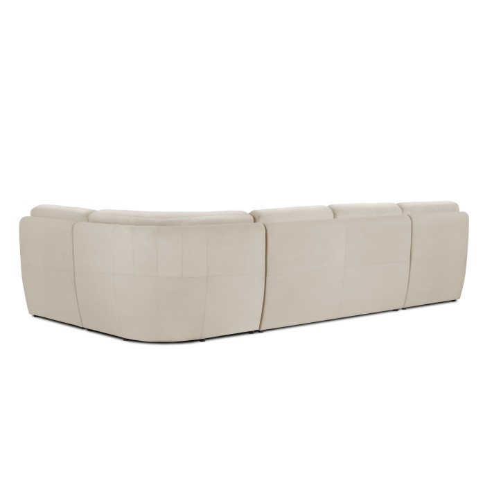 Мягкий угол «Борнео» П-образный (Кремовый)