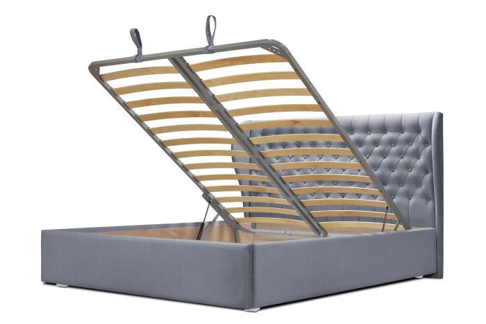 Кровать «Мишель» (Серый)