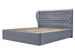 Кровать «Мишель» (Серый)