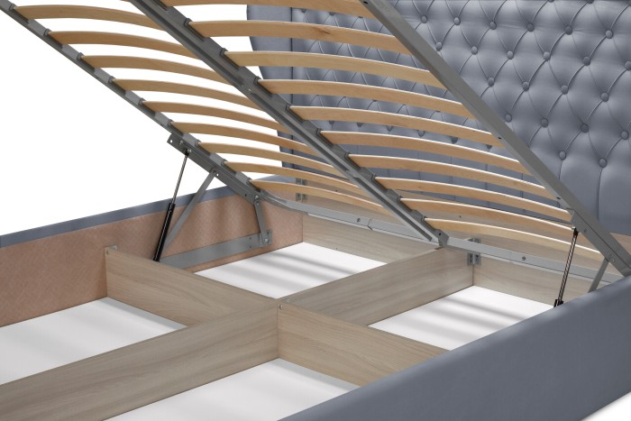 Кровать «Мишель» (Серый)