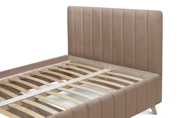 Кровать «Монако» (Какао)