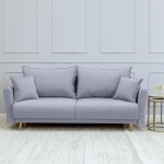 Диван-кровать «Мия» (Светло-серый)