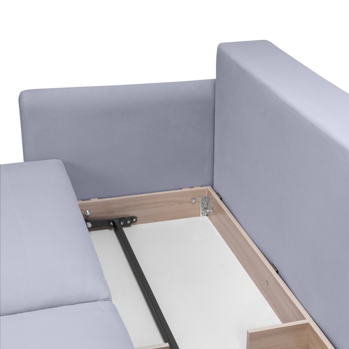 Диван-кровать «Мия» (Светло-серый)