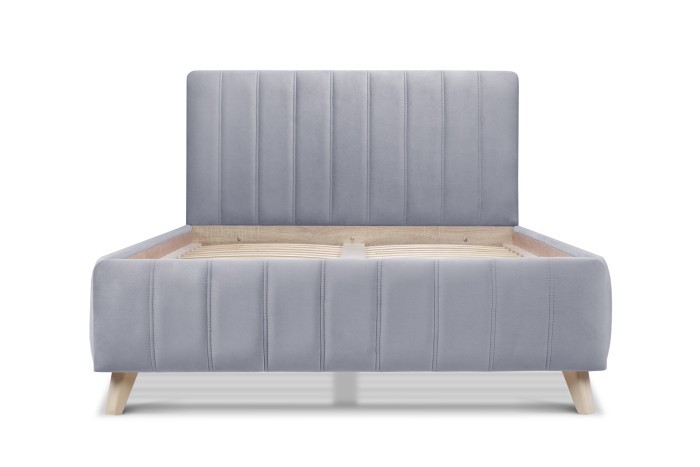 Кровать «Монако» (Светло-серый)