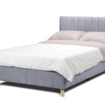 Кровать «Монако» (Светло-серый)