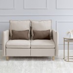 Диван-кровать «Оливер» (новые параметры) (Кремовый)