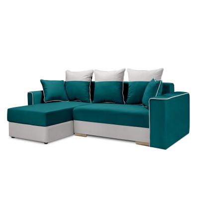 Мягкий угол «Айрон» (Изумрудный)