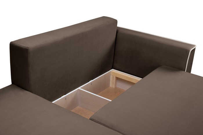 Мягкий угол «Айрон» (Мокко)