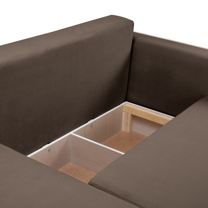 Мягкий угол «Айрон» (Мокко)