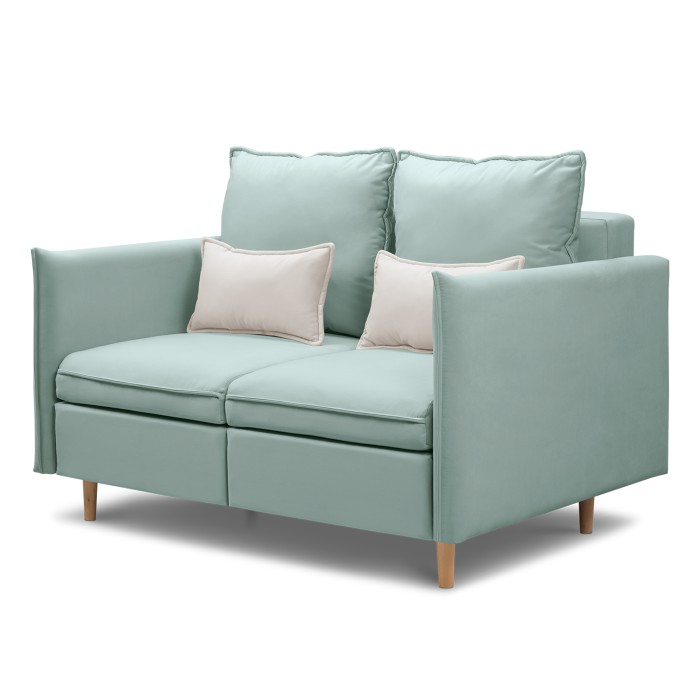 Диван-кровать «Оливер» (новые параметры) (Мятный)
