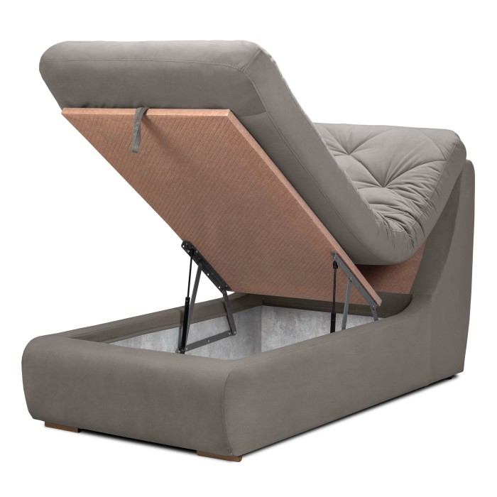 Модуль «Борнео», оттоманка (Серый)