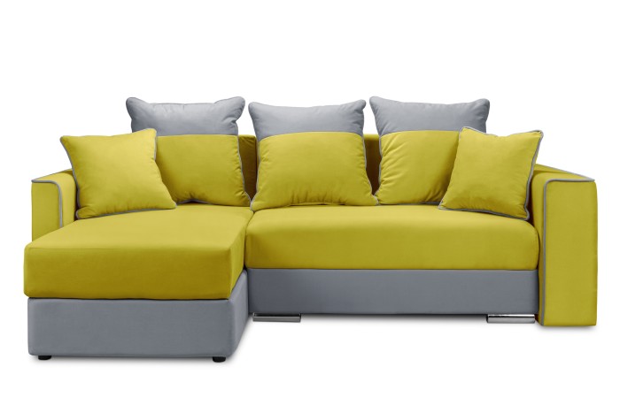 Мягкий угол «Айрон» (Горчичный)