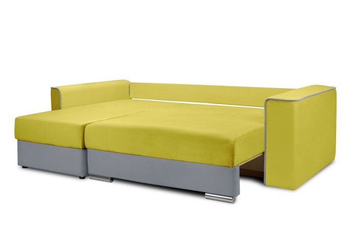 Мягкий угол «Айрон» (Горчичный)