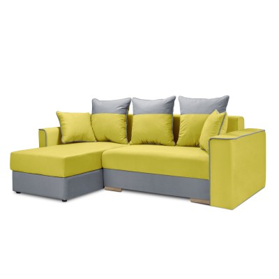 Мягкий угол «Айрон» (Горчичный)