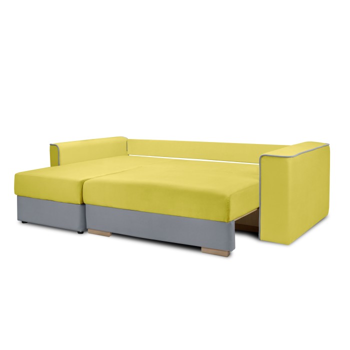 Мягкий угол «Айрон» (Горчичный)