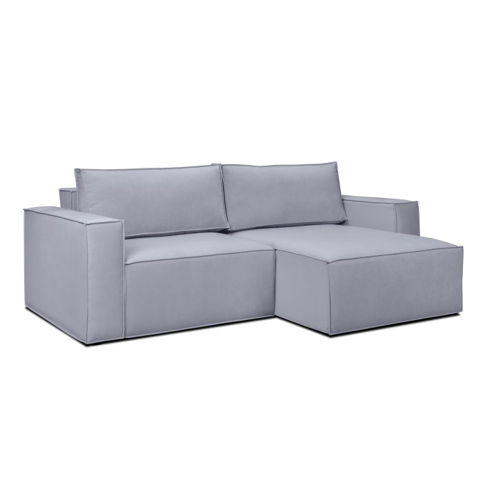 Мягкий угол «Чикаго» (Светло-серый)