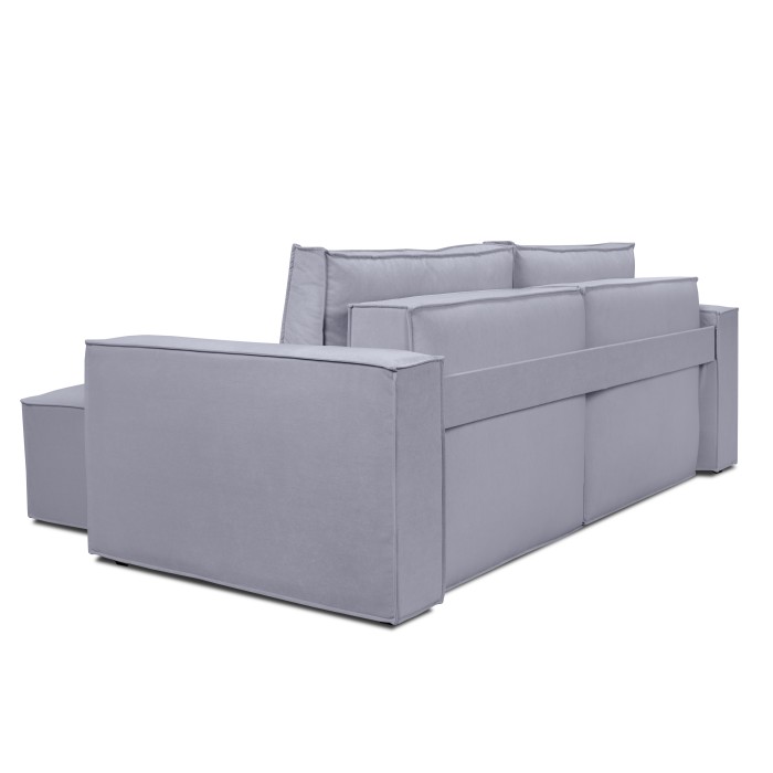 Мягкий угол «Чикаго» (Светло-серый)