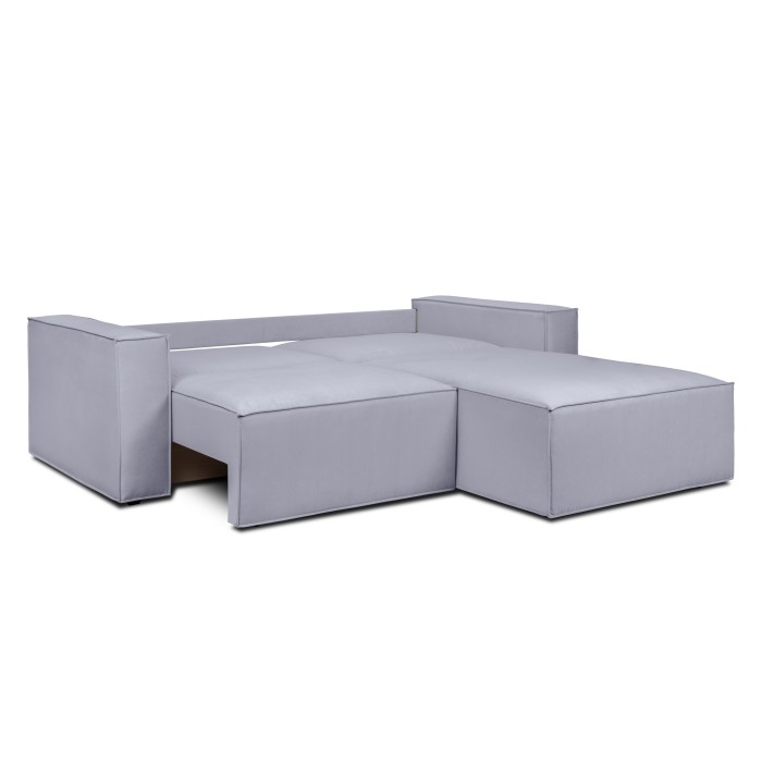 Мягкий угол «Чикаго» (Светло-серый)