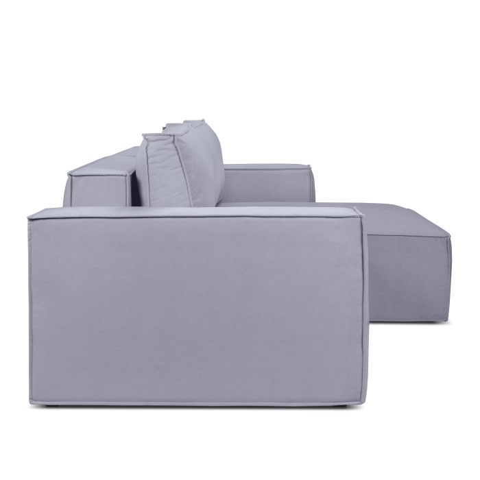 Мягкий угол «Чикаго» (Светло-серый)