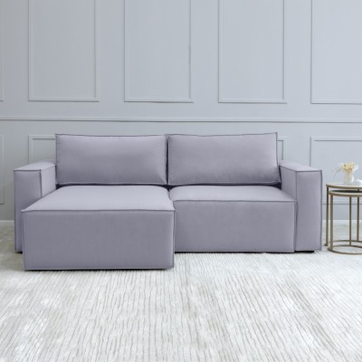 Мягкий угол «Чикаго» (Светло-серый)