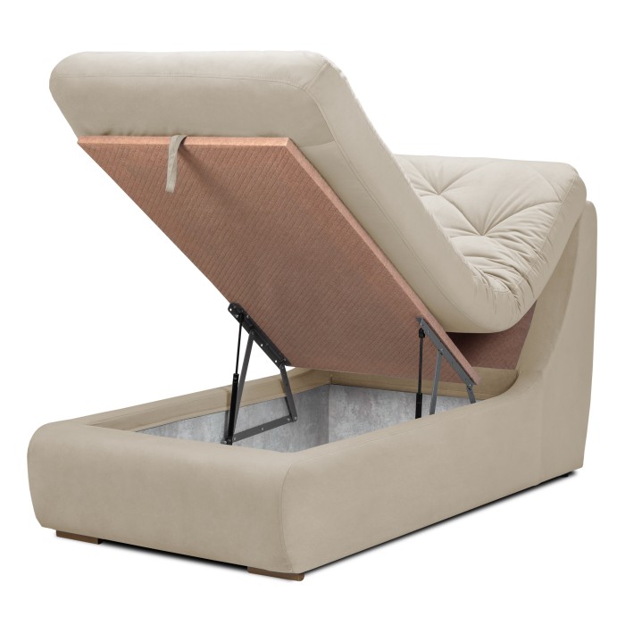 Модуль «Борнео», оттоманка (Кремовый)